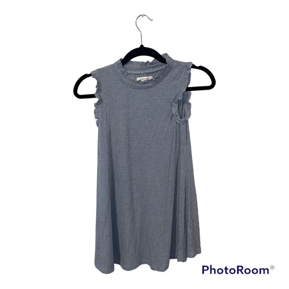 Angie gray top for girls